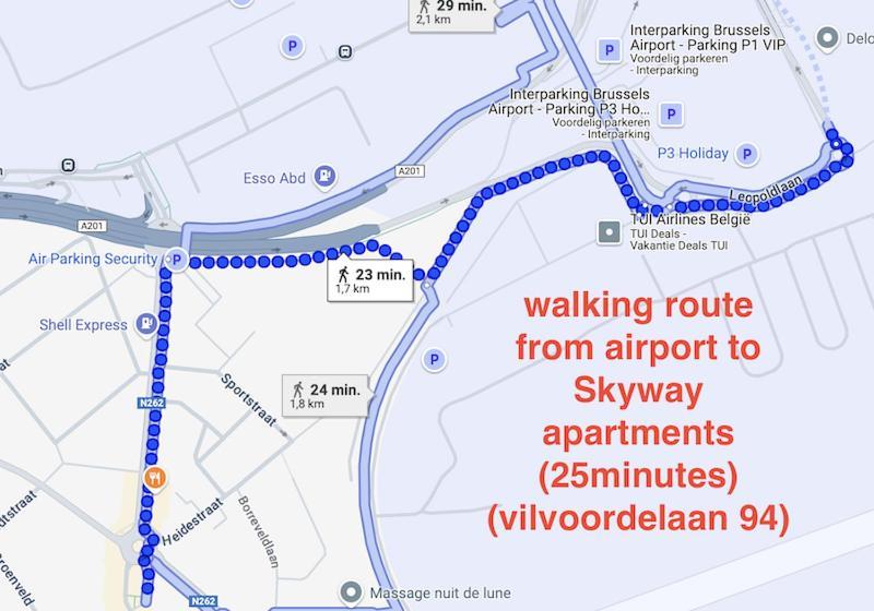 Skyway Airport Apartments Zaventem Chambre photo